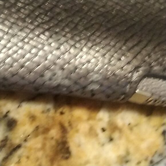 Coach Leather Wallet Wristlet - Gunmetal Color - Picture 3 of 10